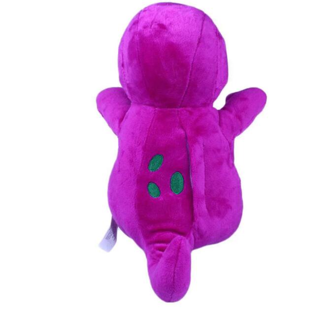 30 cm Singing Purple Barney Friend Little Dinosaur Plush Dolls Toy Gift för barn