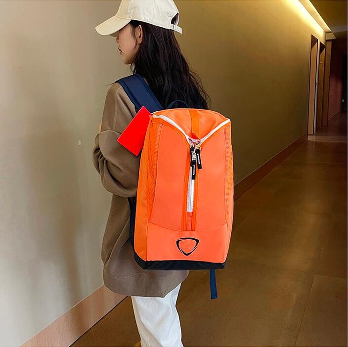 Дизайнеры Bag Sports рюкзак с баскетбольным рюкзаком в баскетбол для туристов сумки для ботинок на открытом воздухе задним пакетом Unisex Schoolbage