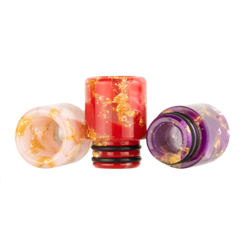 510 Starry Mondstukken Hars Drip Tips Sigarettenhouder Pijp Accessoires Mondstuk Voor 510 Draad RDA RBA Tank Verstuivers Driptips Mondstuk Cover