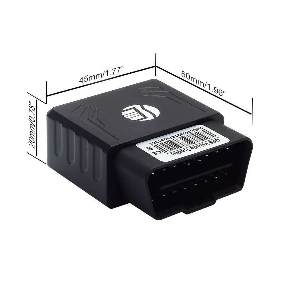 Mini OBD localisateur GPS Tracker Installation gratuite alarme de voiture TK306 Plug Play voiture OBD2 dispositif de suivi en temps réel avec application logicielle