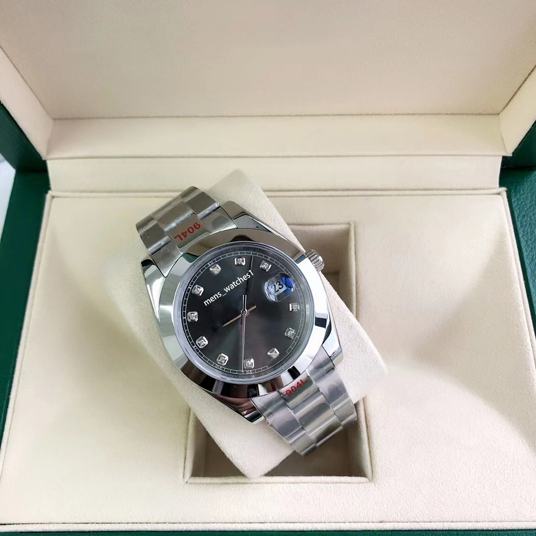 Automatyczne zegarki mechaniczne Mężczyźni Big Imband 41 mm ze stali nierdzewnej szafirowe zegarki męskie zegarki na rękę na rękę wodoodporne Luminous234x