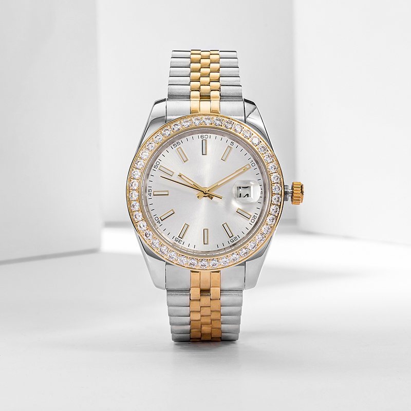 2023 nieuw luxe horloge 36/41MM heren automatisch horloge volledig roestvrij staal lichtgevend 28MM dameshorloge klassiek horloge voor liefhebbers