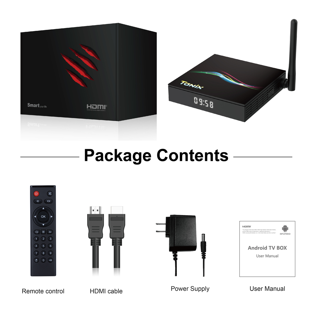 TANIX TX66 TV Box Android 11 RK3566 ARM MALI-G52 4G 32G BT 5.0 2.4G5G WiFi 8k Set Top Box Media Player