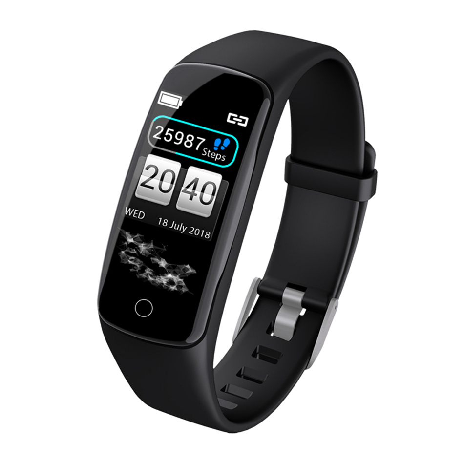 V8 Smart Bracelet BT 4.0 Relógio inteligente Pedômetro Banda Pressão arterial Monitor de frequência cardíaca Sport Pulset de pulseira para Andriod iOS