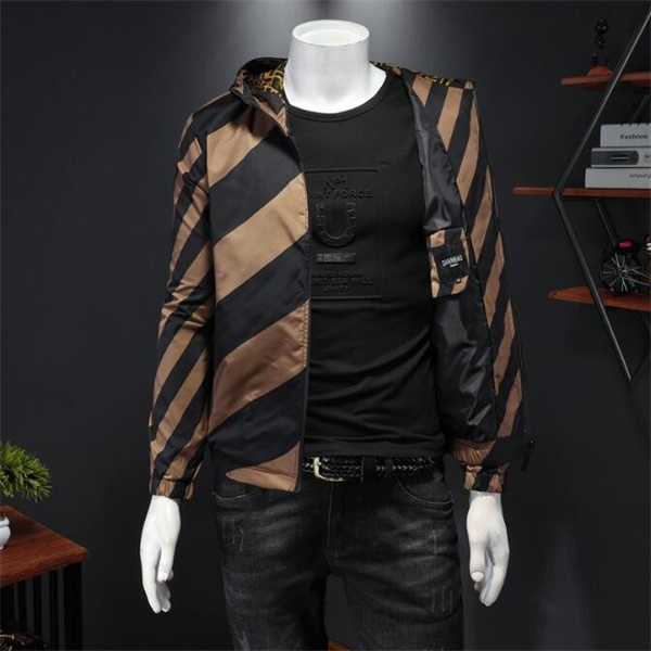 2023 Designer de luxe Vestes pour hommes Manteau de printemps Mode à capuche Hommes Sports Vêtements d'extérieur Casual Manteaux à glissière Homme Biker Jumpers Fashion Lettre Veste à manches longues