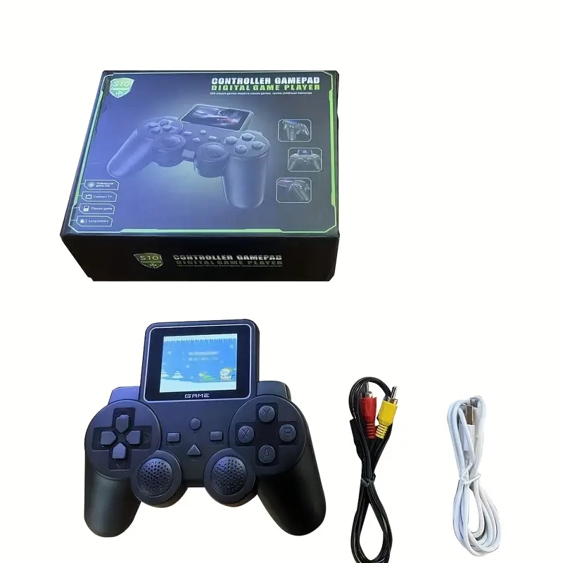 handheld Video Game Consoles G5 Retro Game Player Gaming Console Two Roles Gamepad Birthday Gift for Kids