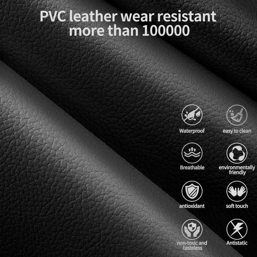 SUV Trucks Car Seat Cover PU Leather Car Front Seat Cover Filling Bamboo Char Coal Front Seat Protector Works Auto Accessories