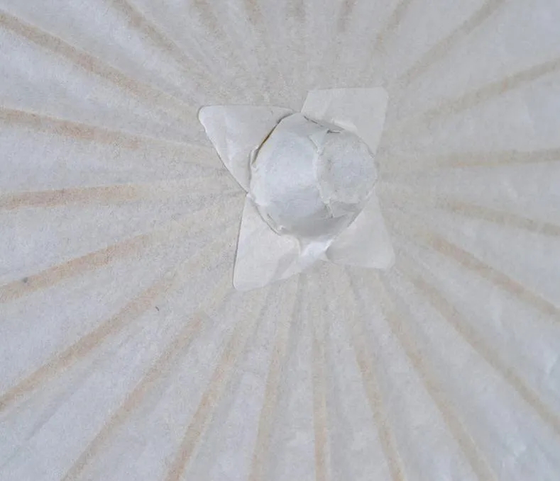 60 stücke Braut Hochzeit Sonnenschirme Weiße Papierschirme Beauty Items Chinesische Mini Handwerk Regenschirm Durchmesser 60 cm