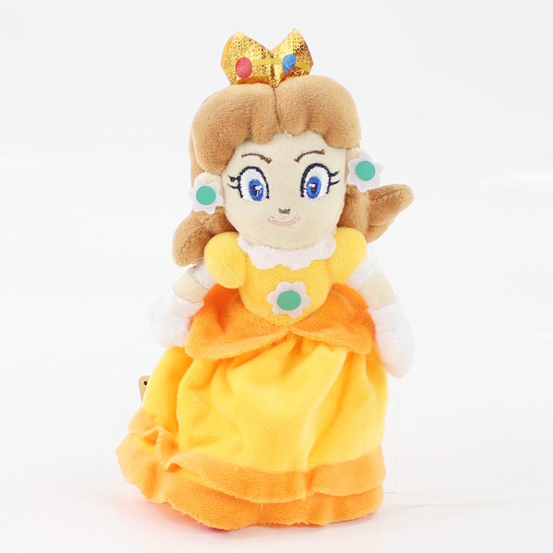 Cartoon Princess Rosalina Peach Doll Stuffed Girls Pink Yellow Blue Plush Toy MARI Kids Chirstmas Gifts Toys