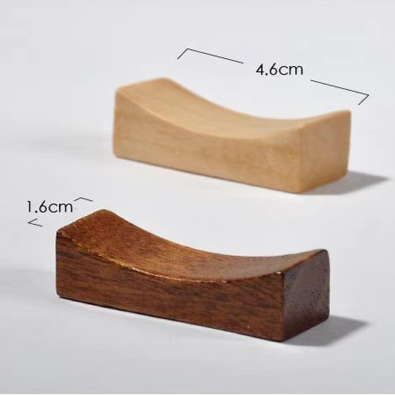 Soporte de madera para palillos, utensilios de cocina, palillos decorativos creativos, almohada para el cuidado, descanso para palillos