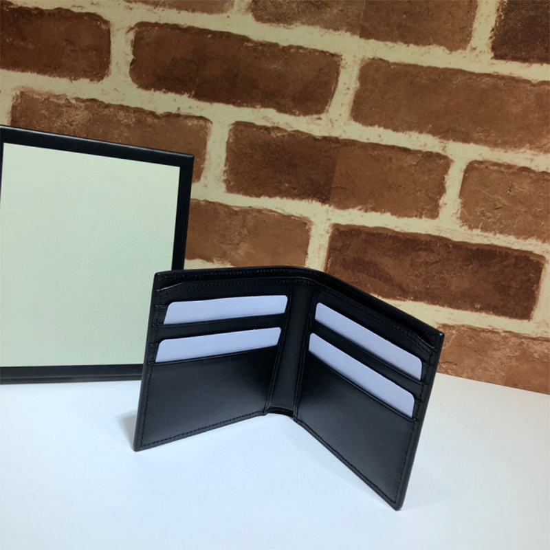 デザイナーメンズウォレットレタープリント財布とハンドバッグカードホルダーブラックブラックレザーラグジュアリーショートウォレット