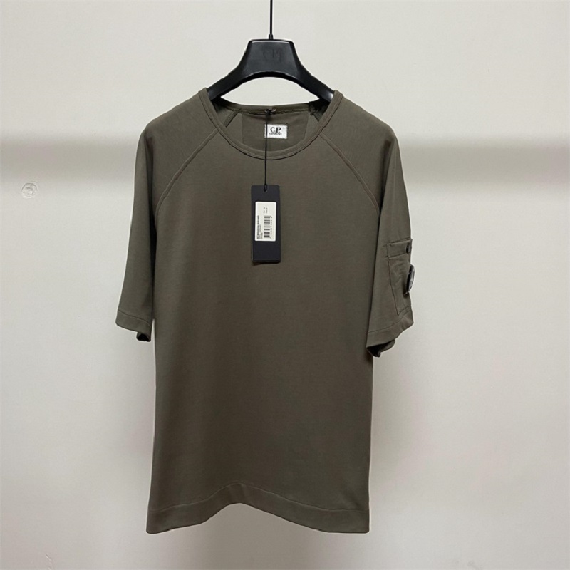 One Lens T-shirts Casual Cotton Men CP T Shirts Outdoor Mane Tees High Quality Luxury Pure Cotton T-Shirts New Designer T Shirts