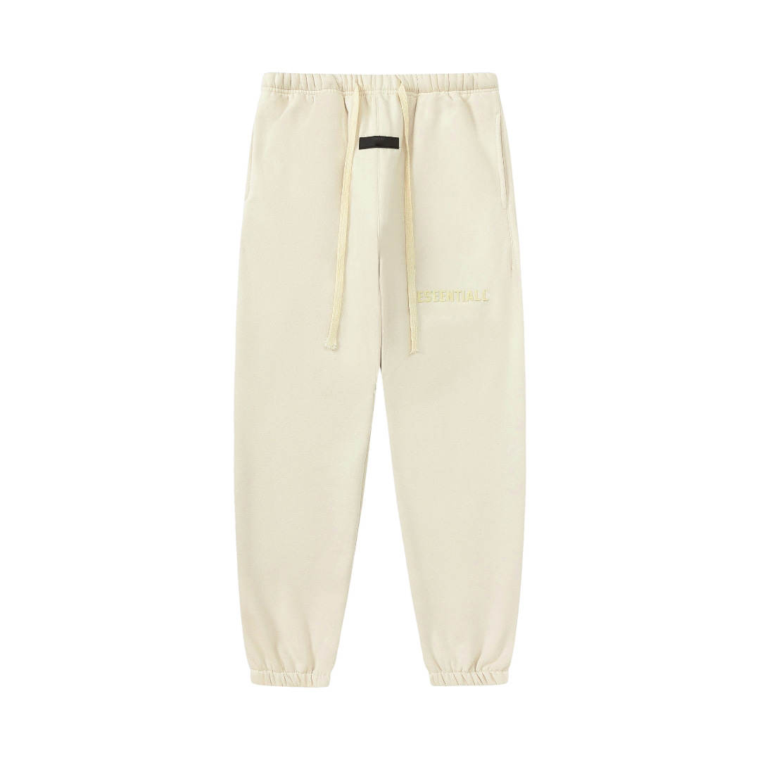 Mäns flockande alfabet och fleece Sweatpants Casual Pants Fashion Par Lose Sweatpants