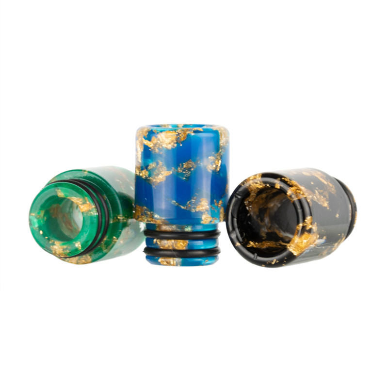 510 Starry Mondstukken Hars Drip Tips Sigarettenhouder Pijp Accessoires Mondstuk Voor 510 Draad RDA RBA Tank Verstuivers Driptips Mondstuk Cover