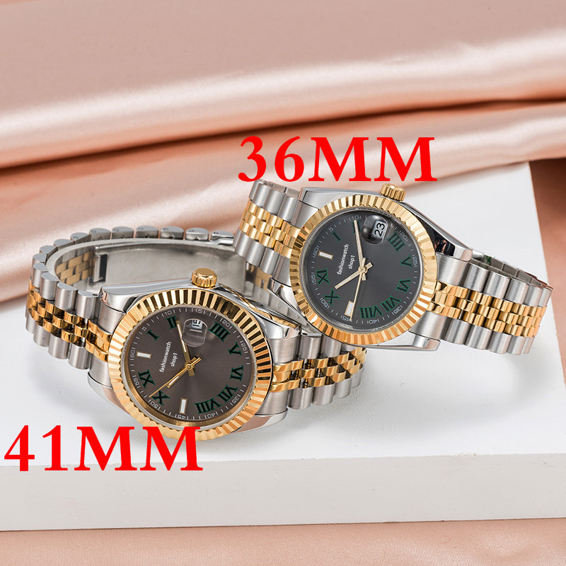 Top High Quality Watch 36/41mm Mens Precision Durable Automatic Movement Stainless Steel Ladies Waterproof Luminous Mechanical Watch