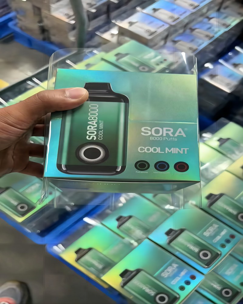 Гарантия качества Производитель электронных сигарет Komge SORA vape plus 8000 затяжек 2% 5% соль nic 7K 8K 9K большие затяжки новейшее одноразовое устройство для вейп-стручков вейпер