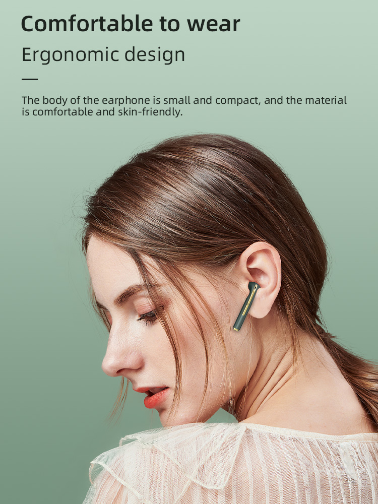 J18 Kulaklıklı Kablosuz Kulaklıklar Bluetooth 5.0 True Stereo Sport Oyunu TWS EAR BTS EARLI MİK TOPU