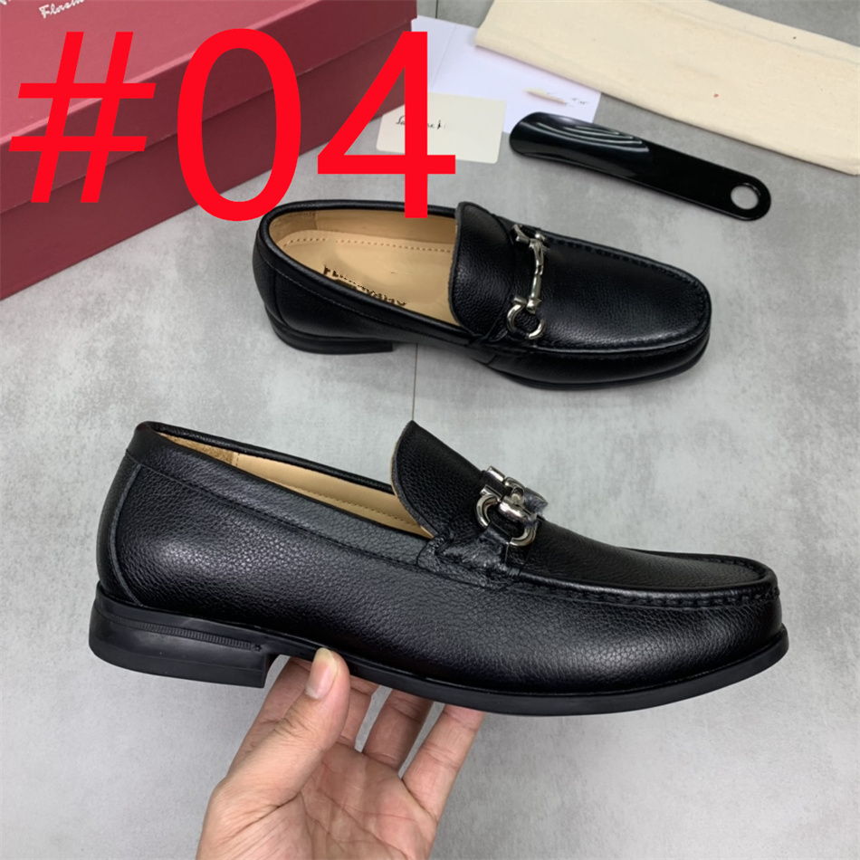 13 Style Men Slip on Men Dress Shoe Oxfords Fashion Business Designer Dress Men Shoes New Classic Leather Luxury Men's Suits Shoes Man Shoes Wedding size 38-45