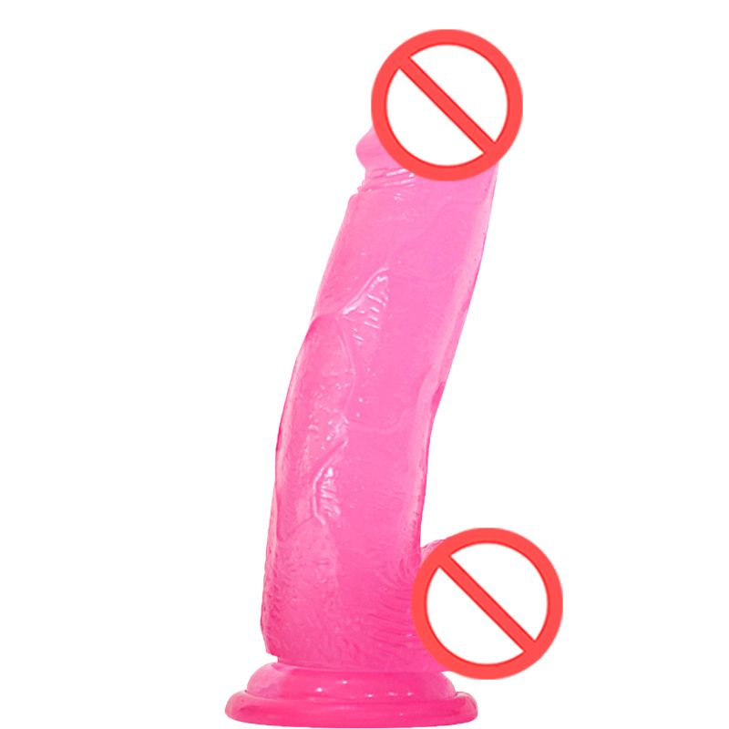 Dildo för kvinnor erotiska mjuka gelé dildos kvinnliga realistiska penis anal plugg stark sug kopp g-spot orgasm vuxna leksaker