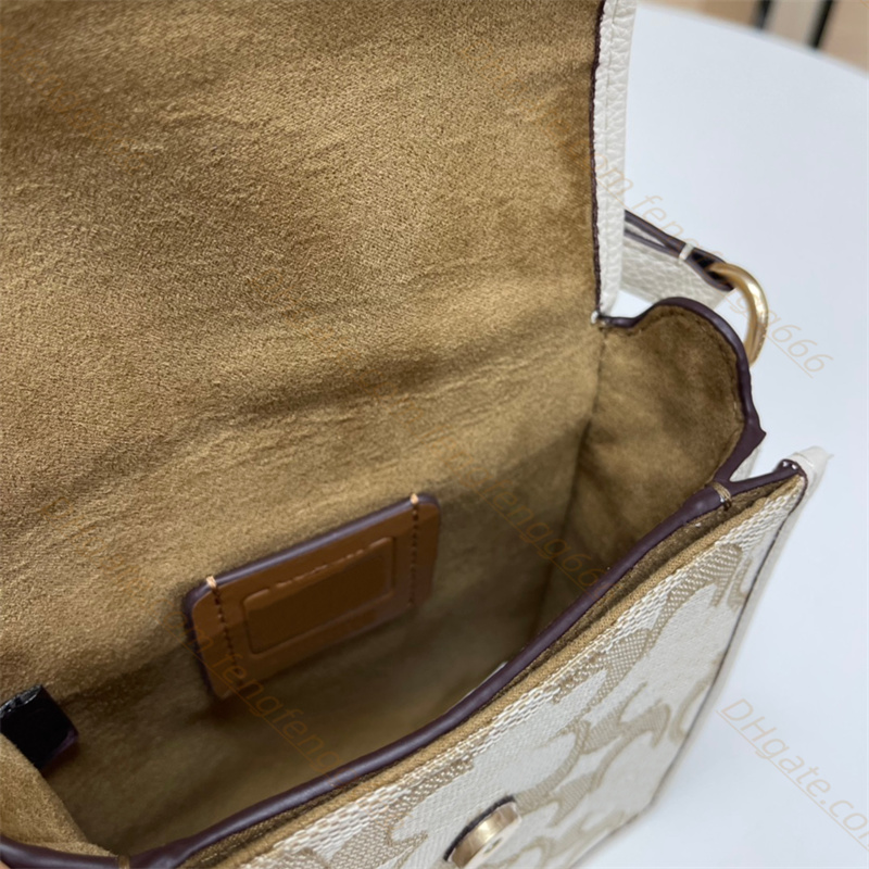 Impression de haute qualité Sac pour téléphone portable Sacs à main de créateurs de luxe Mode féminine Sac à bandoulière Sac à bandoulière Mini sacs à cosmétiques Embrayage fourre-tout portefeuille