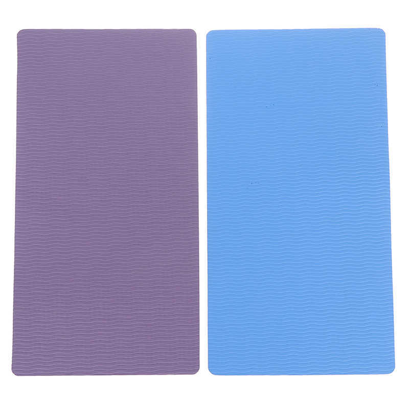 Yoga Mats Yoga Knee Pad 6mm Wrist Elbows Pads Mats Gym Knee Protector Yoga Accessories Non-Slip Training Pad Yoga Knee Mat