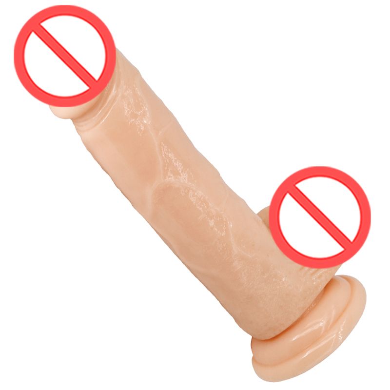 Dildo för kvinnor erotiska mjuka gelé dildos kvinnliga realistiska penis anal plugg stark sug kopp g-spot orgasm vuxna leksaker