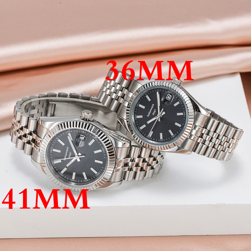 Top High Quality Watch 36/41mm Mens Precision Durable Automatic Movement Stainless Steel Ladies Waterproof Luminous Mechanical Watch