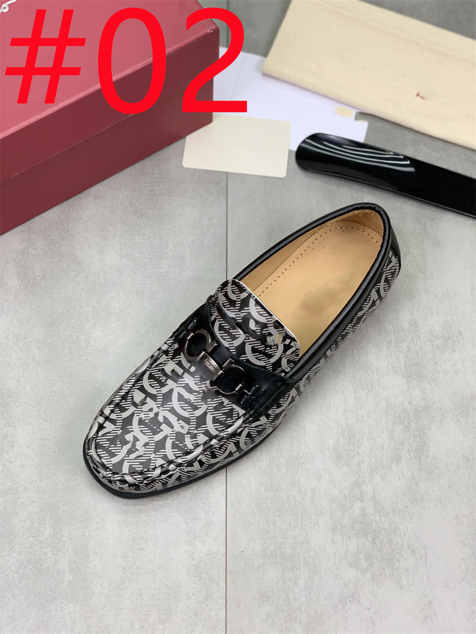 15 Style Luxury Trend sequins mens shoes Luxury Crocodile Pattern loafers High-end Designers Genuine Leather driving shoes party shoes Moccasins size 38-46