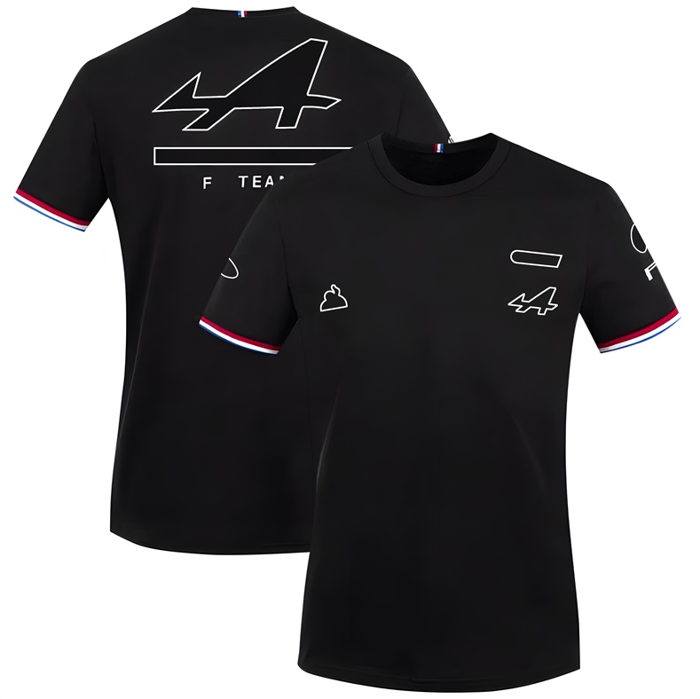 Nuovo abbigliamento piloti del team F1 T-shirt da corsa da uomo Taglie forti Personalizzazione manica corta