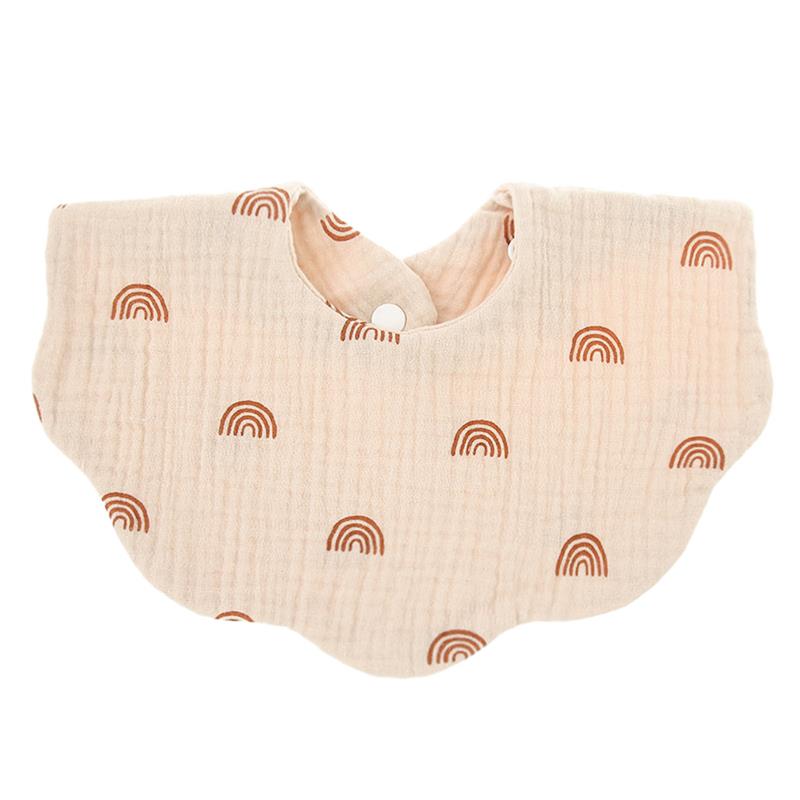 Cotton Gause Baby Bibs 단색 유아 턱받이 신생아 버프 천 두건 스카프 어린이 신생아 소년 소녀를 먹이는 타액 타월