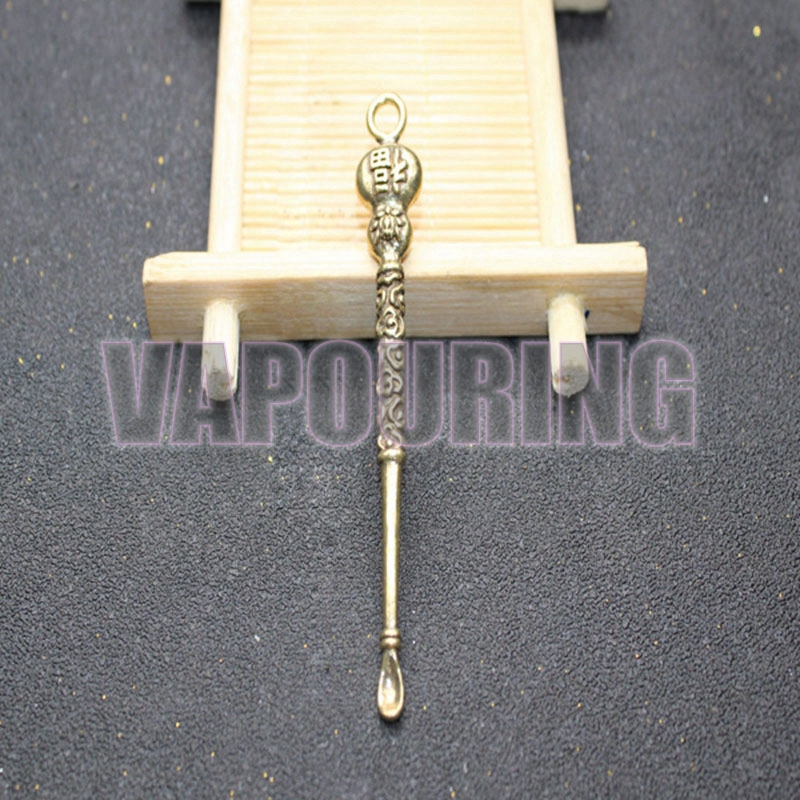 Multiple Styles Smoking Brass Herb Tobacco Wax Oil Rigs Spoon Dabbing Shovel Dabber Scoop Hookah Bong Bubbler Straw Stick Tip Cigarette Holder Cleaning Tool