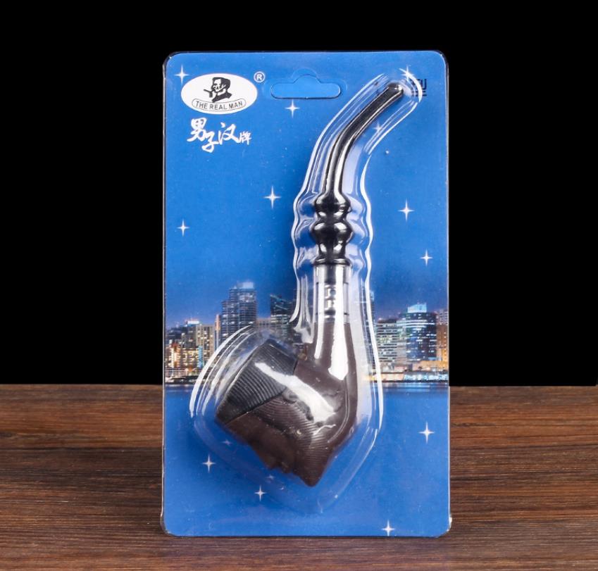 Smoking Pipes Dual purpose resin filter pipe for human head portrait