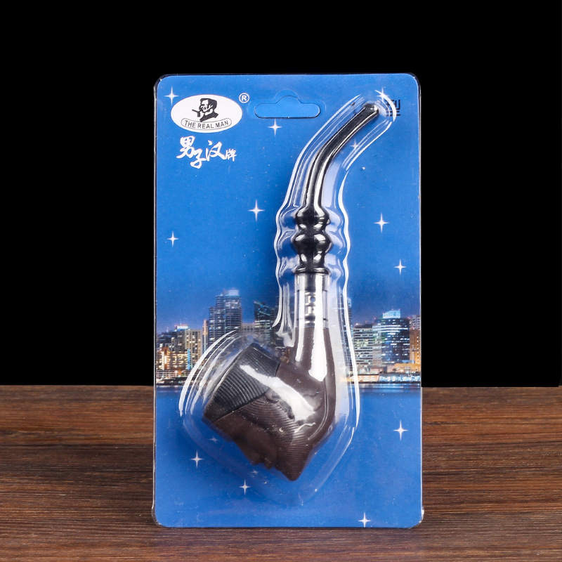 Smoking Pipes Dual purpose resin filter pipe for human head portrait