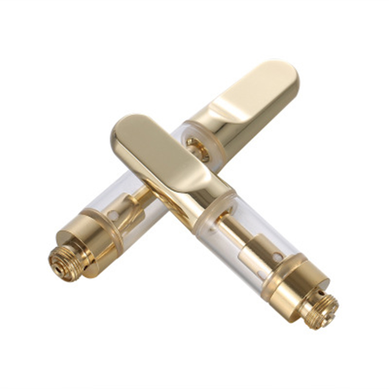 Gouden TH205 Vape-cartridges Goud keramisch glas 0,5 ml 0,8 ml 1,0 ml 510 draad lege verstuiverkarren