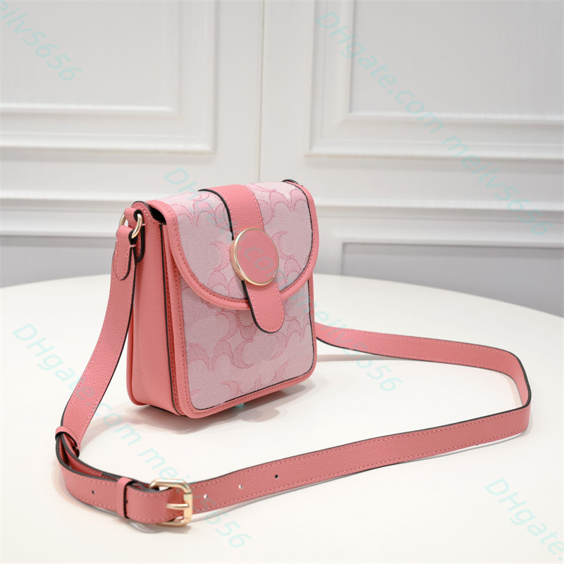 Femme classique impression Mini sac de téléphone portable Style de mode Sacs à cosmétiques Designer de luxe Cross body Sac à bandoulière Embrayage fourre-tout hobo porte-monnaie portefeuille