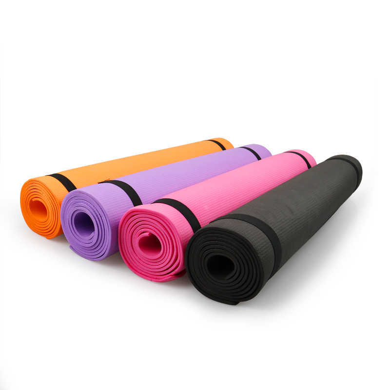 Yoga-matten 173x61eco vriendelijke dikte niet-slip yoga mat sport gym zachte pilates opvouwbare mat voor body building fitnessoefeningen apparatuur