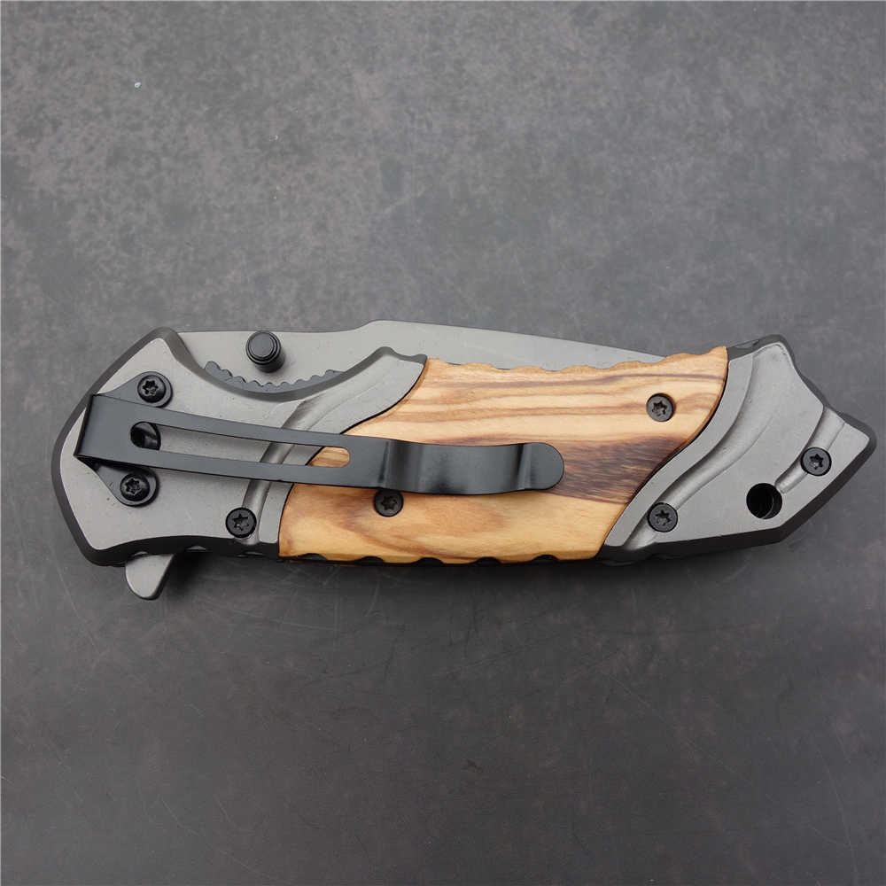 Camping Hunting Knives Bushcraft Folding Knife Tactical Knife With Folding Blade Kydex Hunting Knives EDC Tool Collection High Quality Titanium Knives