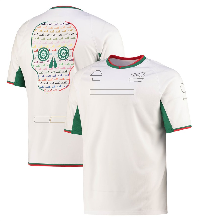 جدد سائقي فريق F1 Team Clothing Mens T-Shirt بالإضافة إلى تخصيص حجم قصير الأكمام