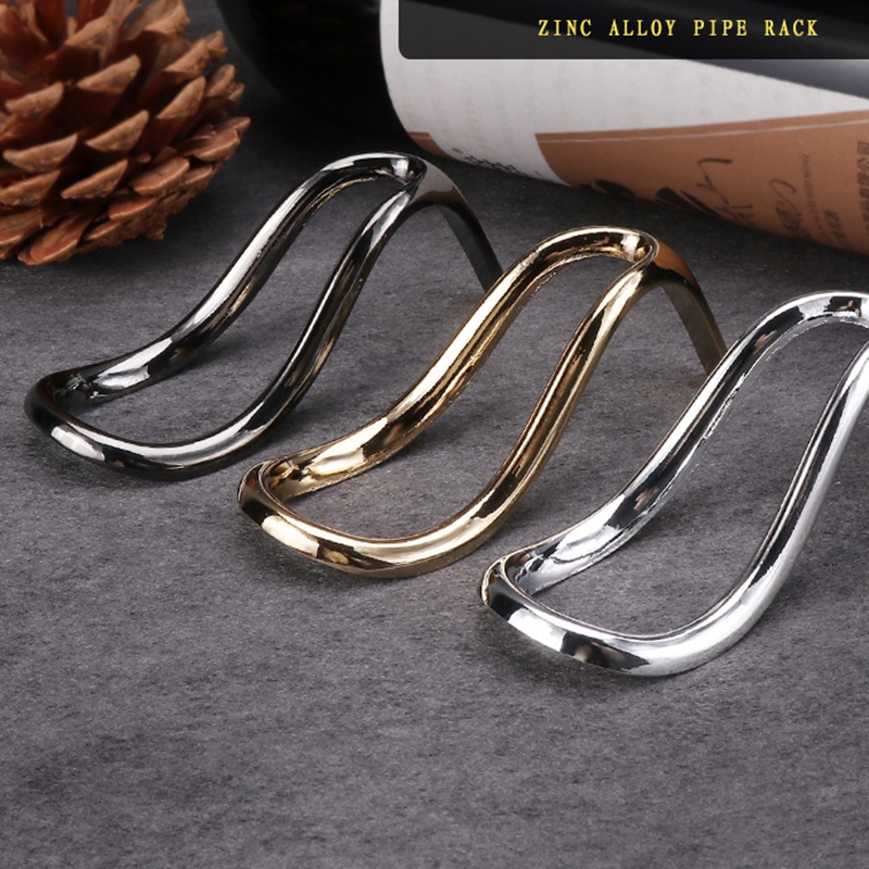 Smoking Tobacco Pipe Tool Stand Zinc Alloy Metal Holder Rack Tobacco Rack High Heel Shape Cigarette Stainless Steel Display Accessories Accessory