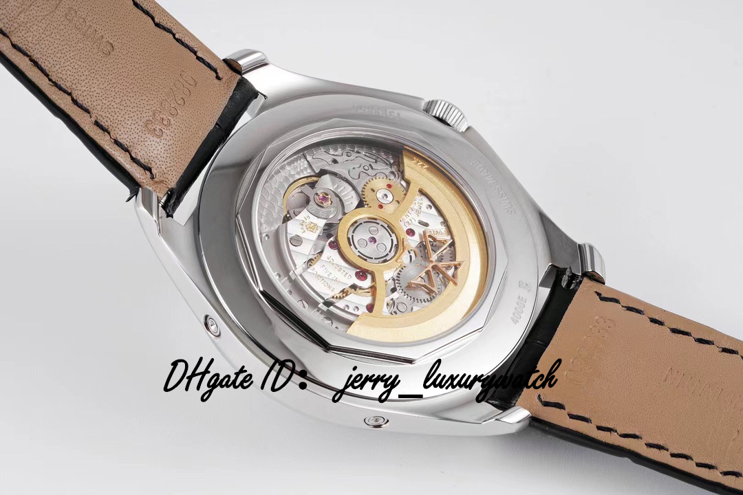 ZF Luxury Men's Watch 4000E FIFTYSIX Full calendar Moon Phases, 40* 11.6mm cal.2460 automatic chain up movement, 40 hours power reserve. Sapphire mirror,gary