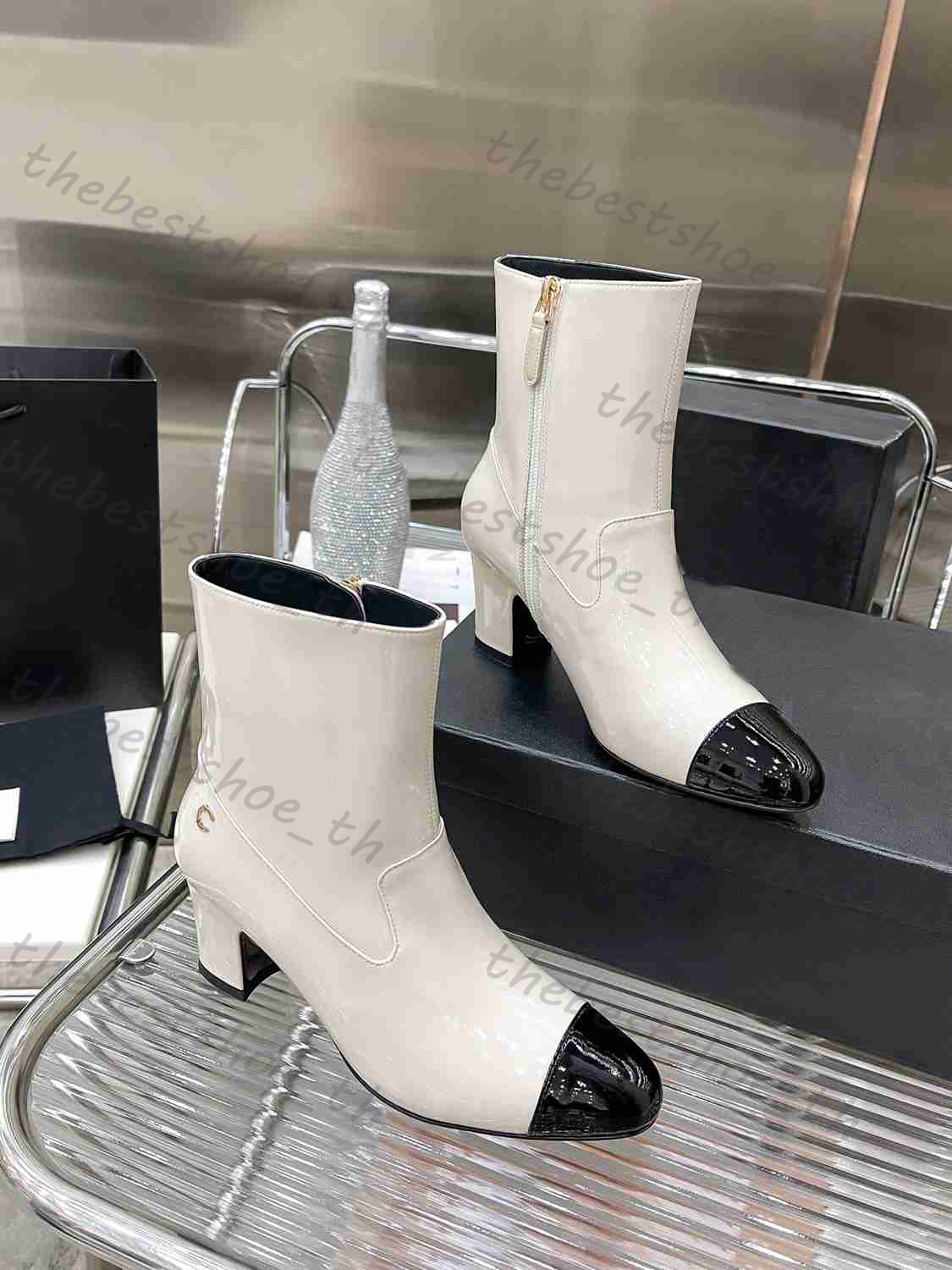 Botas de grife australiano martin botas cowboy botas de bezerro couro inverno moda feminina luxo couro genuíno plana sexy chelsea botas