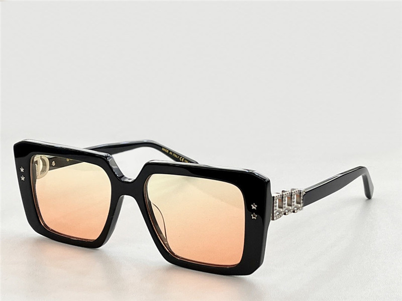 Ny modedesign Square Solglasögon Nuance-21 Acetatram Modern avantgarde-stil High End Outdoor UV400 Protection Eyewear