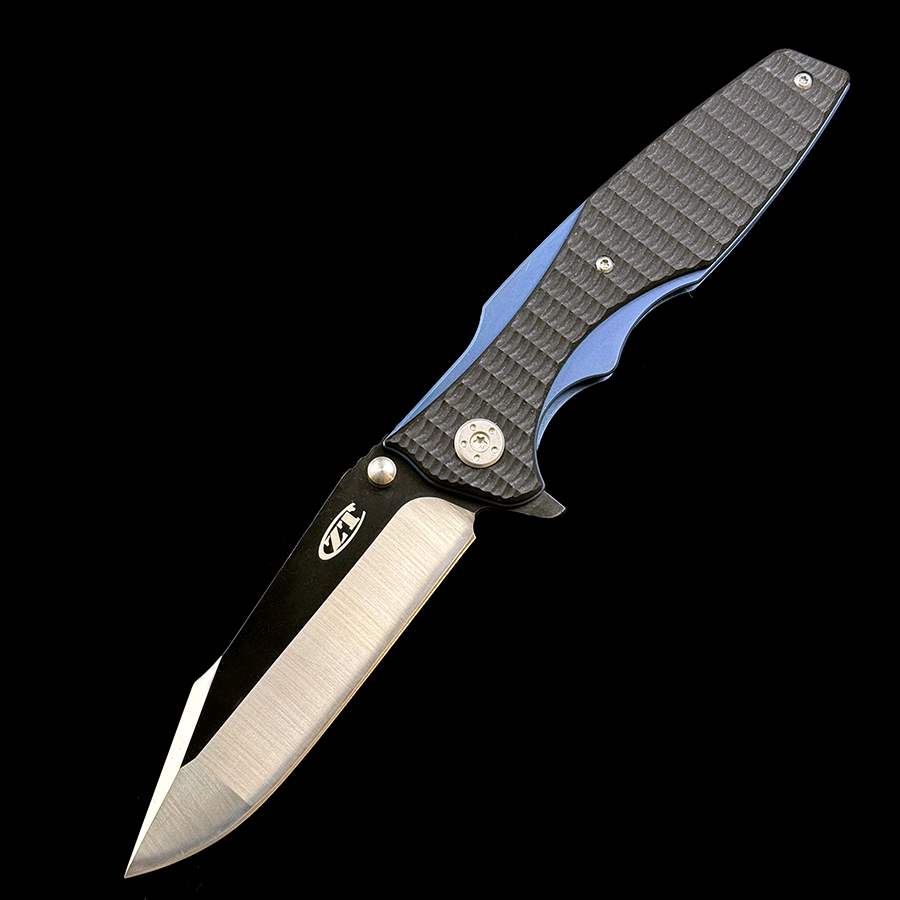 Zero Tolerance ZT 0393 Hinderer Flipper Knife 3.5" CPM-20CV Blade Bearing Outdoor Camping EDC KNIVES