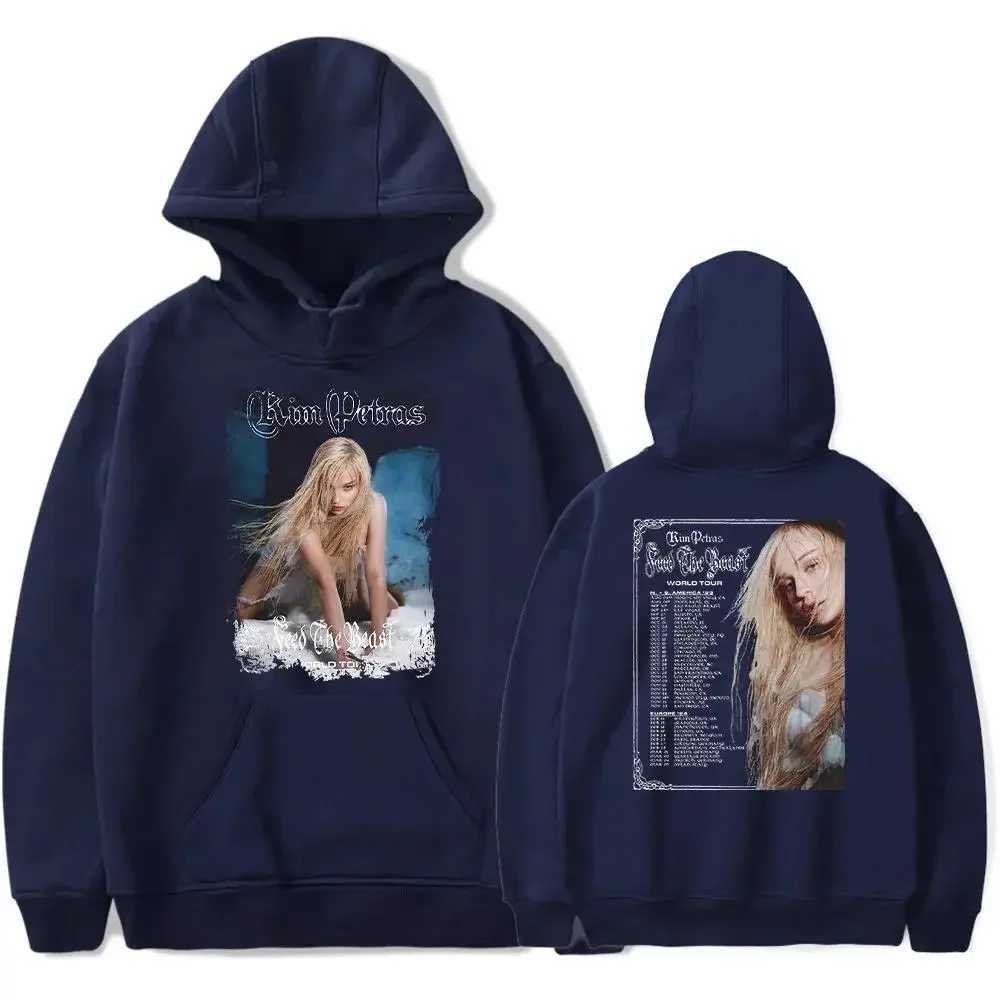 Sweats à capuche pour hommes Sweatshirts Kim Petras Feed The Beast Sweat à capuche à manches longues Streetwear Hommes Femmes Sweat à capuche 2023 Nouveaux vêtements de mode X13O