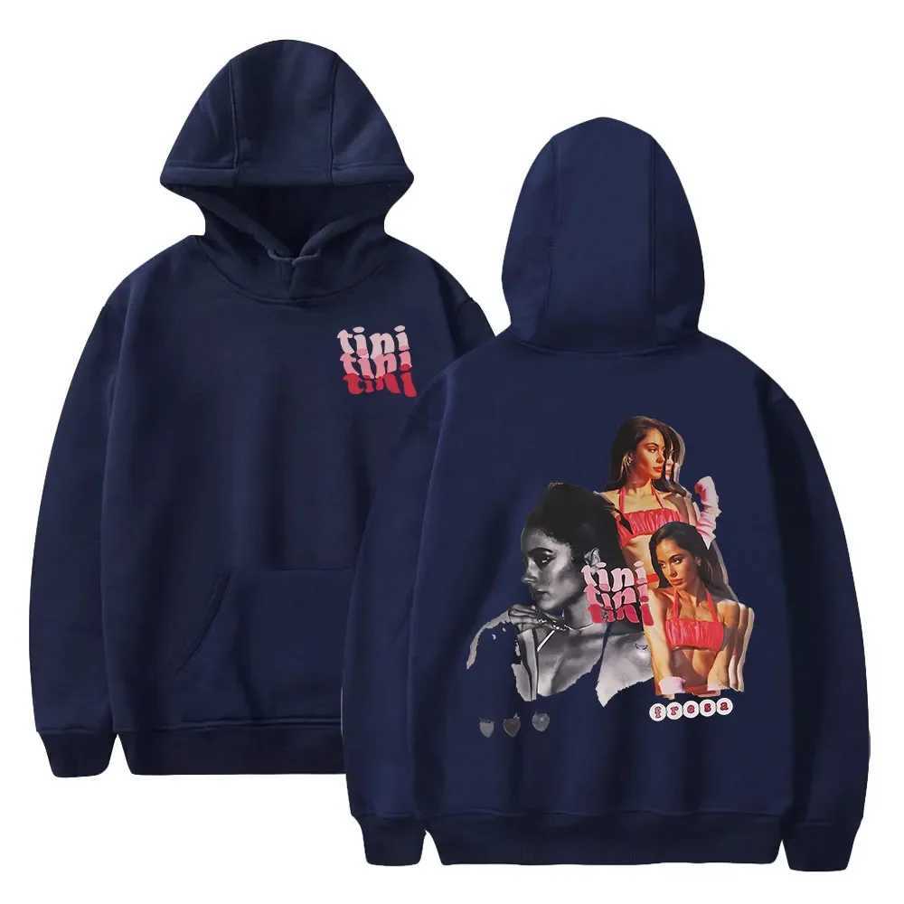 Hoodies voor heren Sweatshirts Tini Stoessel Hoodie Pop Singer Merch Lange mouw Street chic Heren Dames Sweatshirt met capuchon 2023 World Tour Mode Kleding TU7I