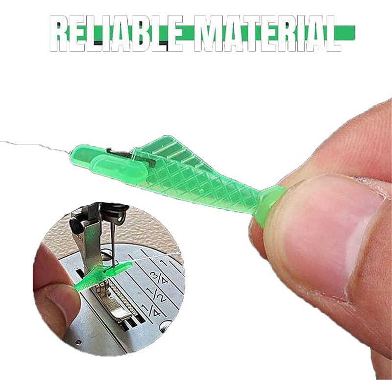 New 3/Fish Type Auto Needle Threader Wire Loop DIY Simple Threader For Sewing Embroidery Machine Simple Needle Fast Threader