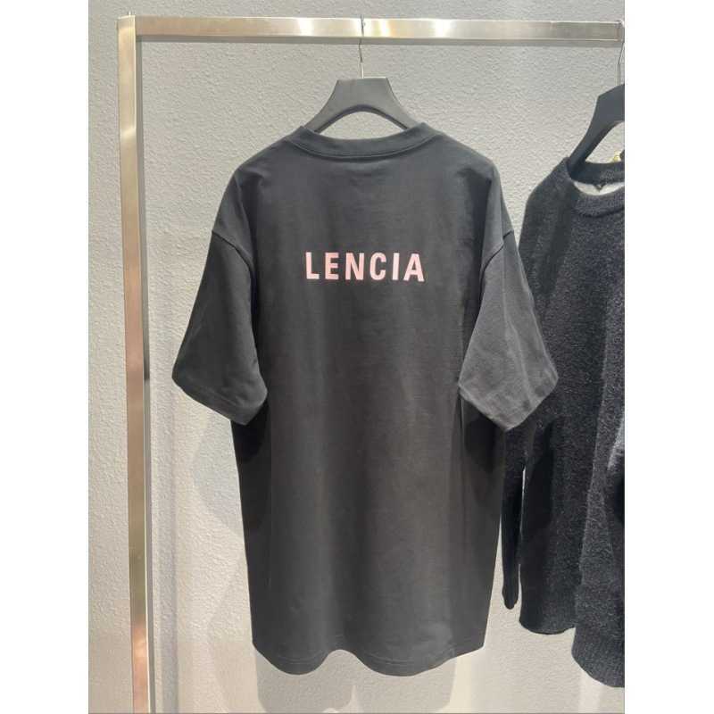 Designer T-shirt Shirt Year High Edition Family 21SS Back Back Letter Anglais Ins Ins Couple OS T-shirt Sleeve