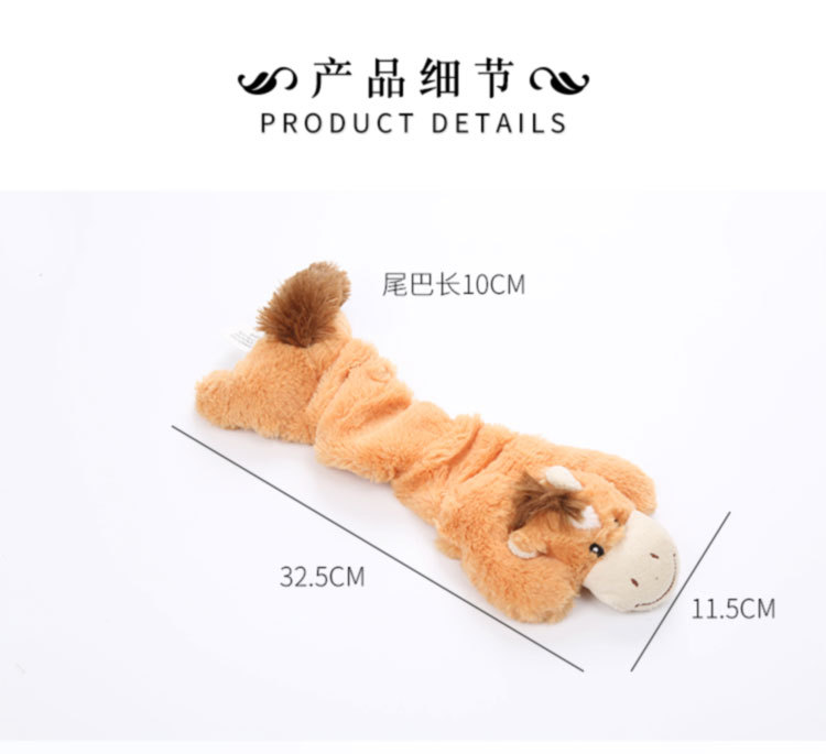 Puppy Sound Present Doll Forniture durevoli Interactive Dog Squeak Chew Giocattoli animali domestici