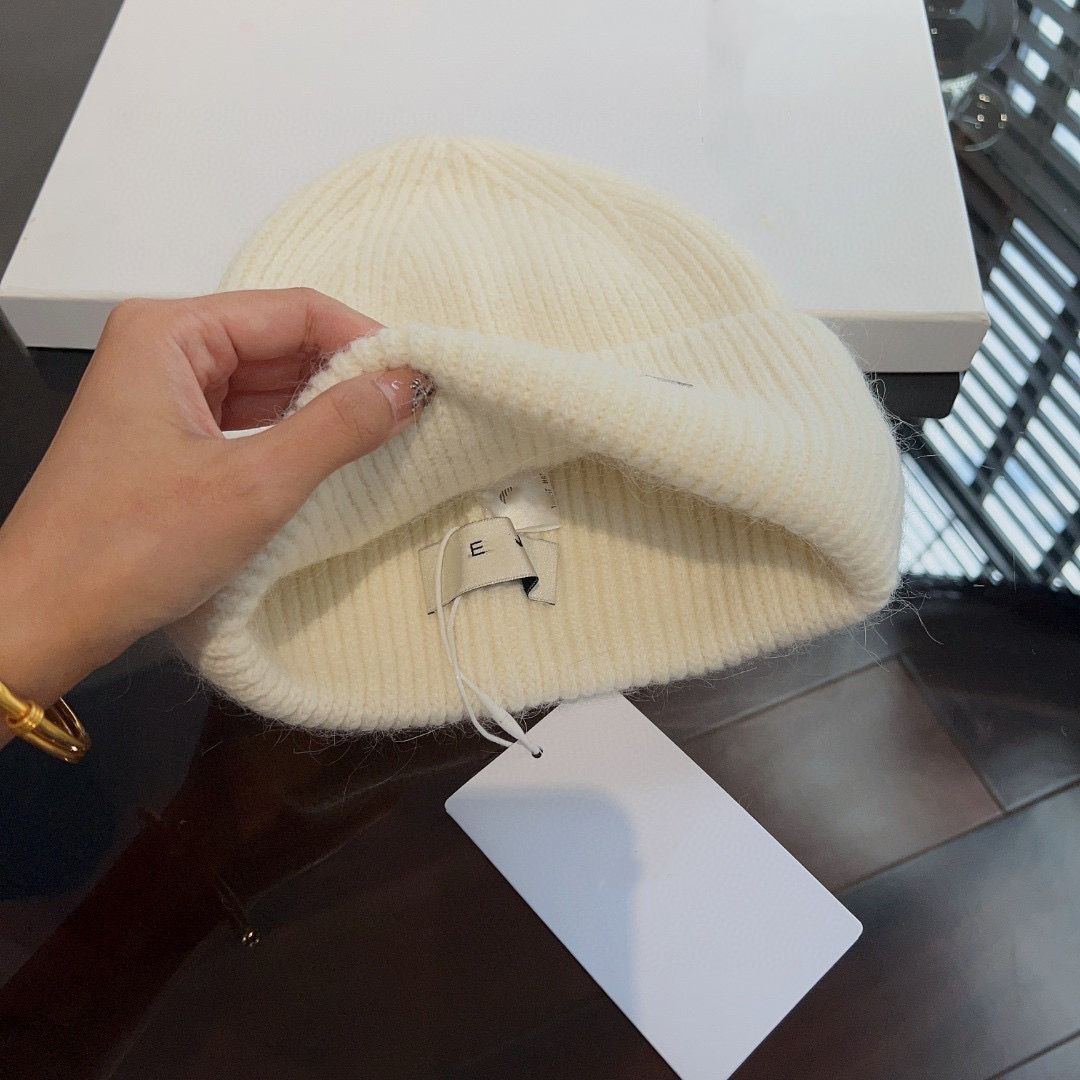 Fashion Triomphe Designer bonnet 2023 autumn and winter new Men women hats knitted wool hat luxury unisex letter casual beanie official website version 1:1 wholesale