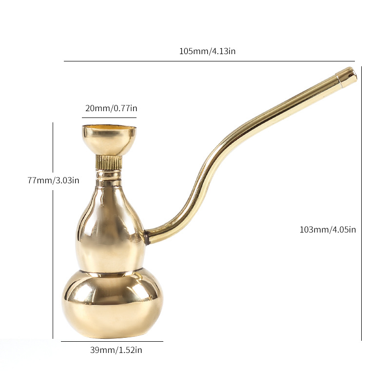 Pfeifen Kürbis-Filter-Shisha, Kupfer-Zigarettenspitze, Langlebigkeits-Stern-Shisha-Tasche, Wasserpfeife